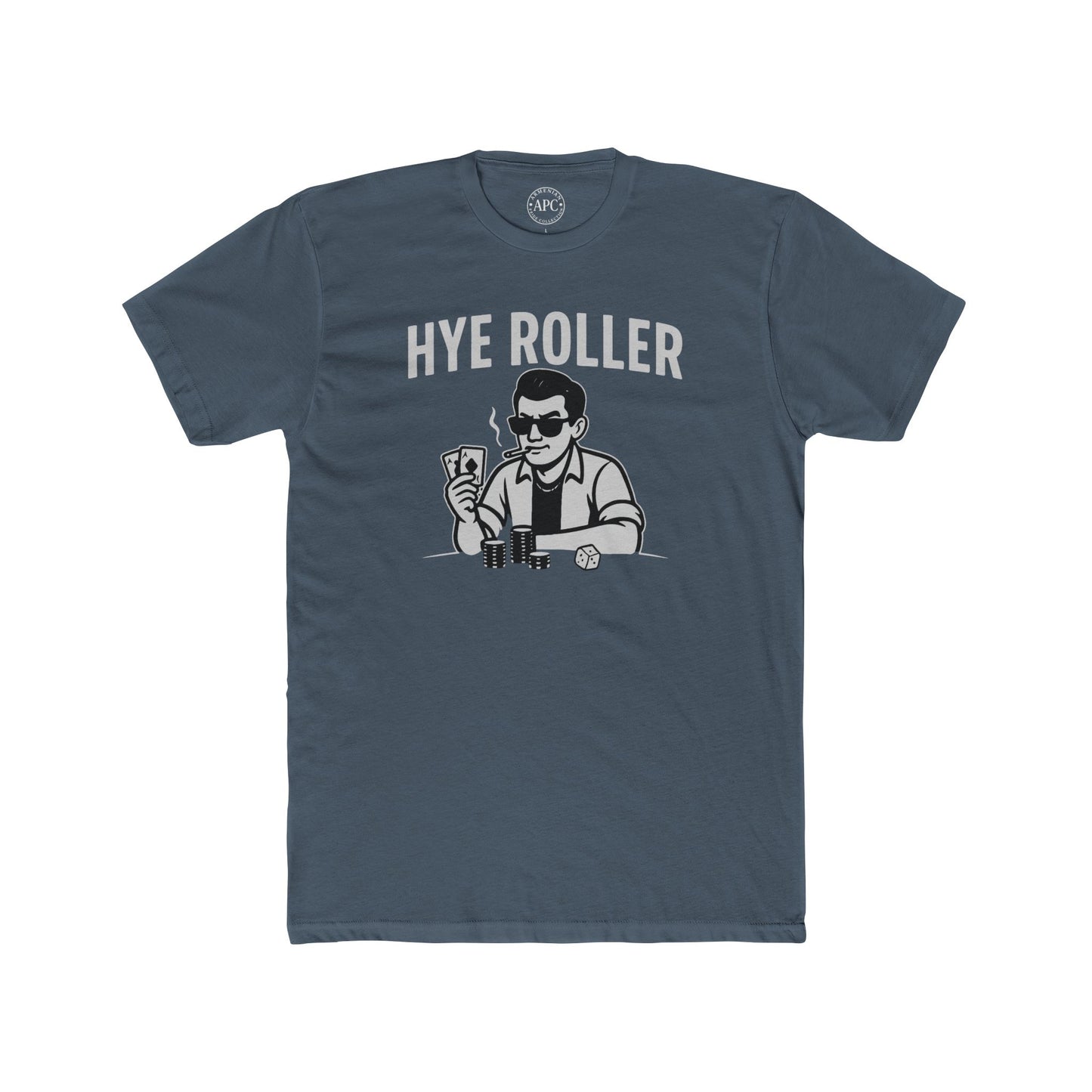 Hye Roller (Man) Unisex Cotton Crew Tee