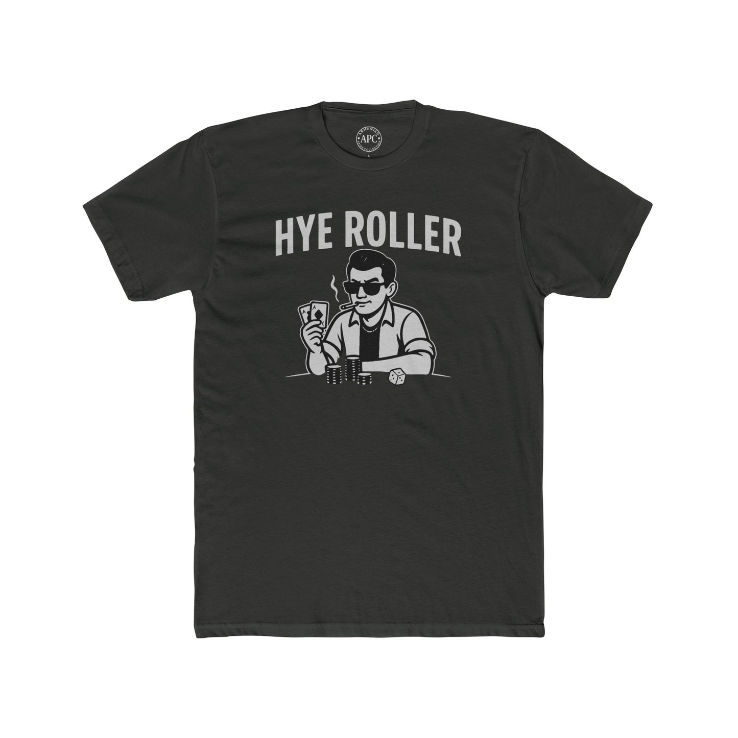 Hye Roller (Man) Unisex Cotton Crew Tee