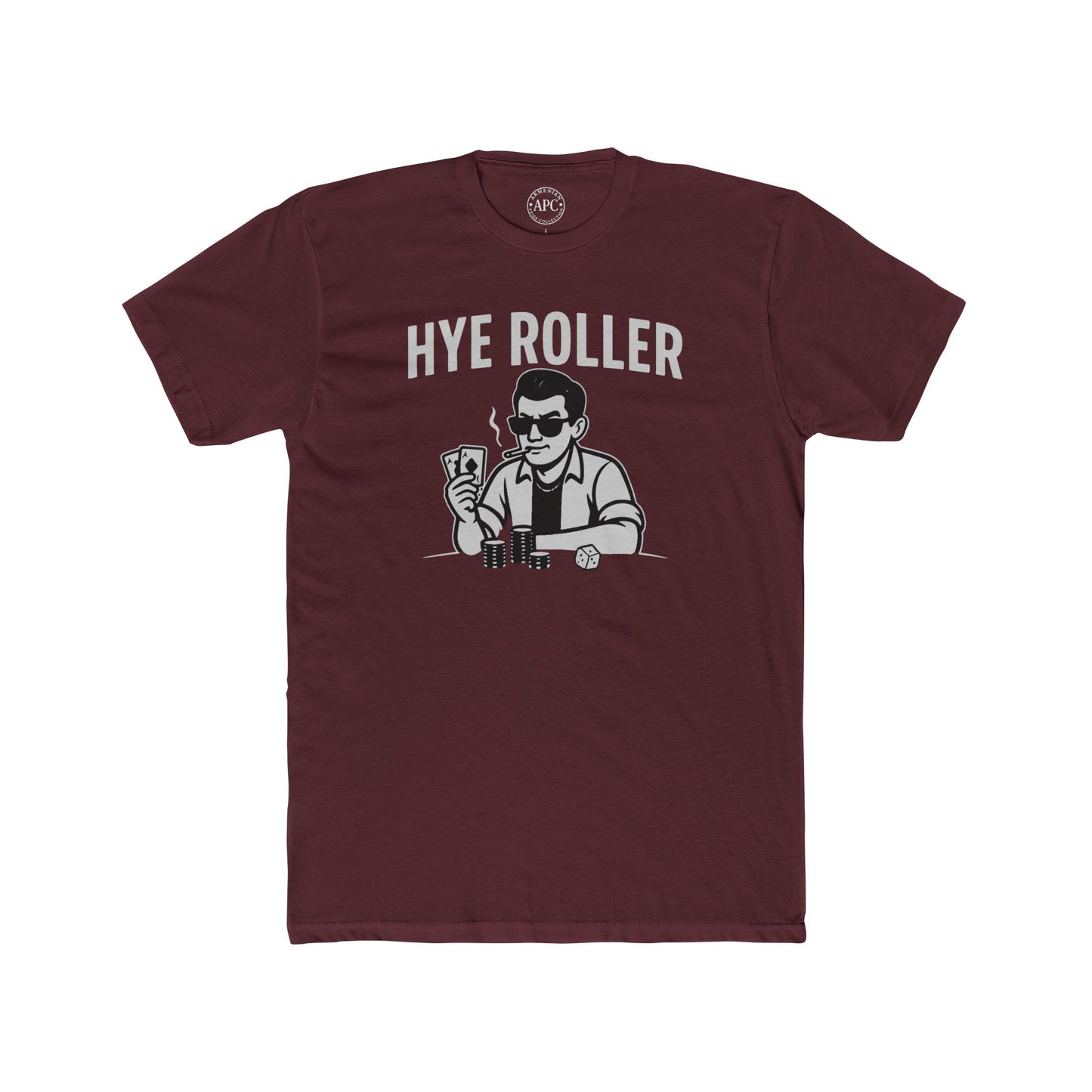 Hye Roller (Man) Unisex Cotton Crew Tee