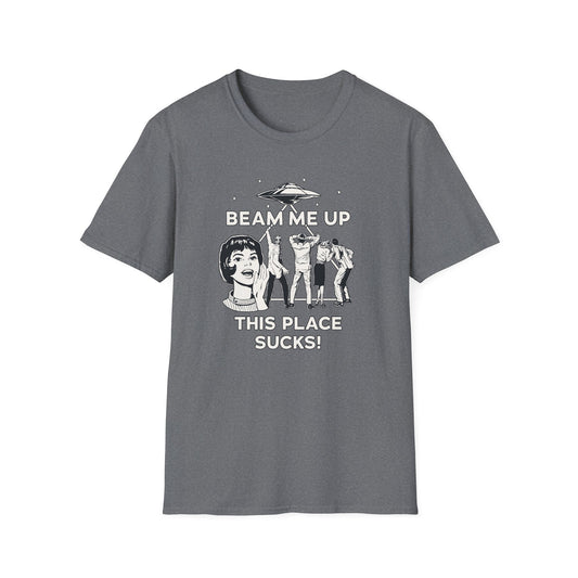 Beam Me Up Unisex Softstyle T-Shirt