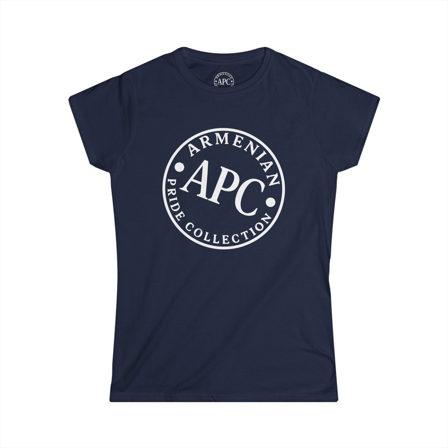 APC Logo Tilted Women's Softstyle Tee