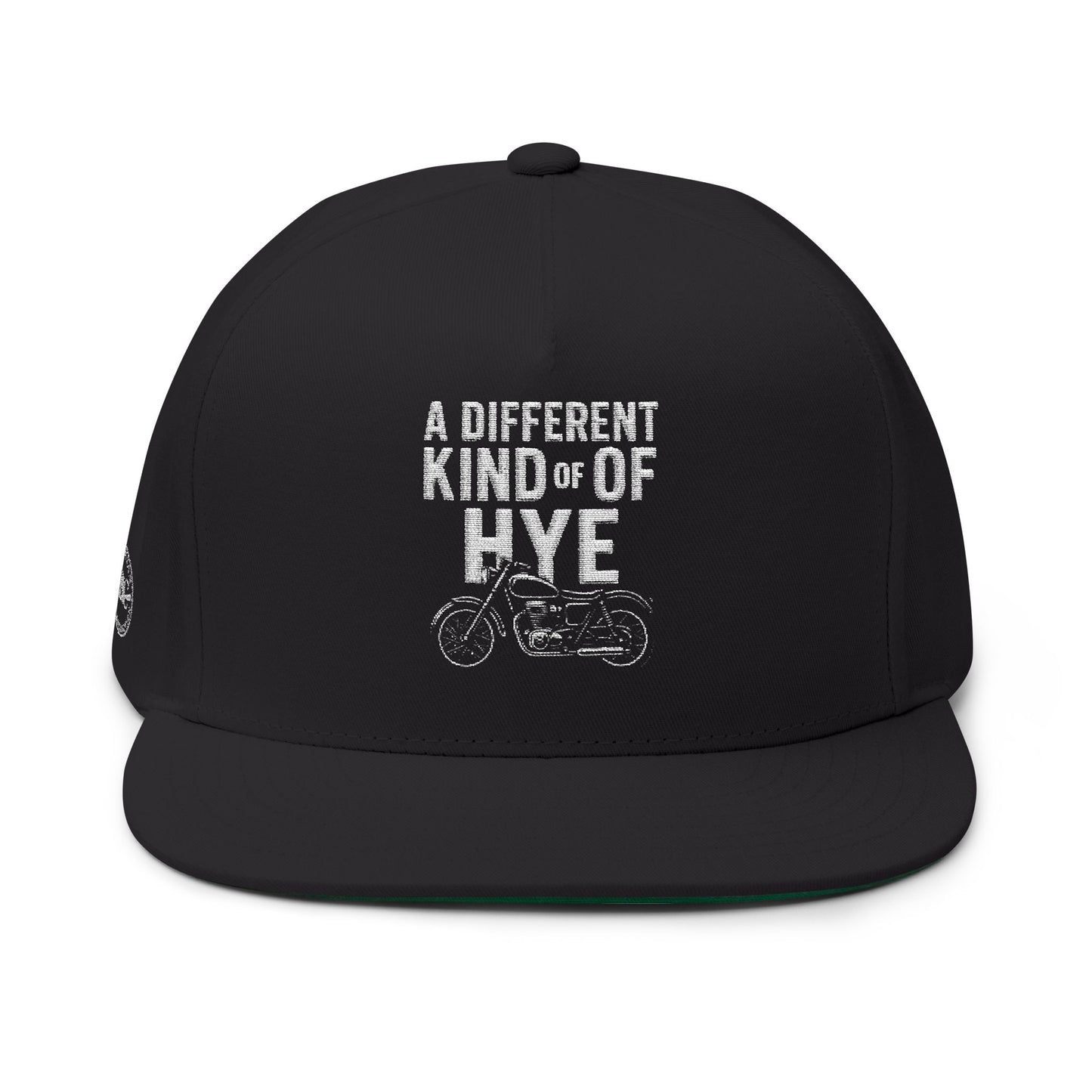 A Different Kind of Hye Embroidered Flat Bill Cap