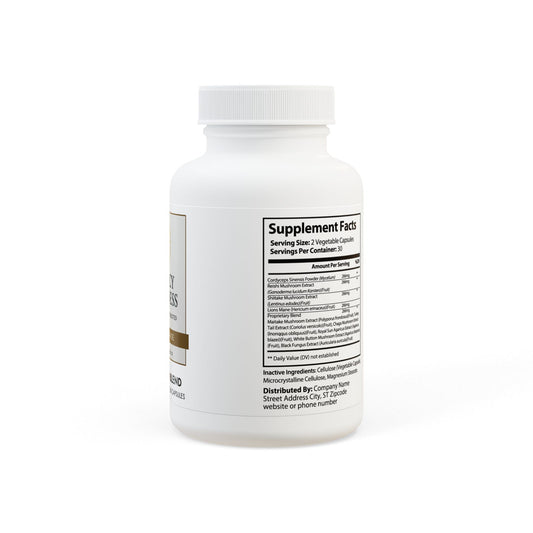 Mushroom Blend Supplement (60 Capsules)