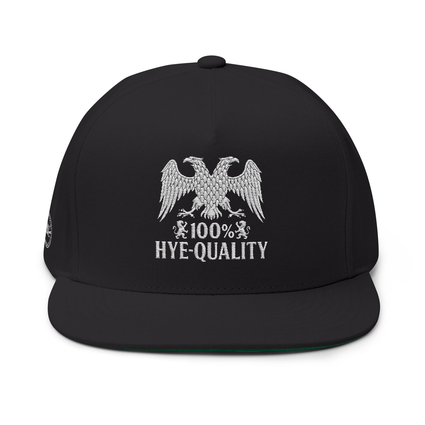 100% Hye Quality Embroidered Flat Bill Cap