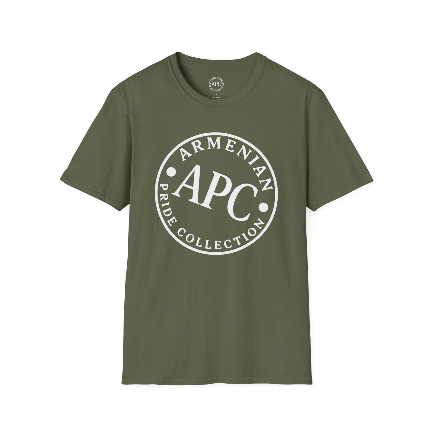 APC Logo Tilted Unisex Softstyle T-Shirt