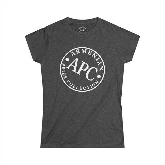 APC Logo Tilted Women's Softstyle Tee