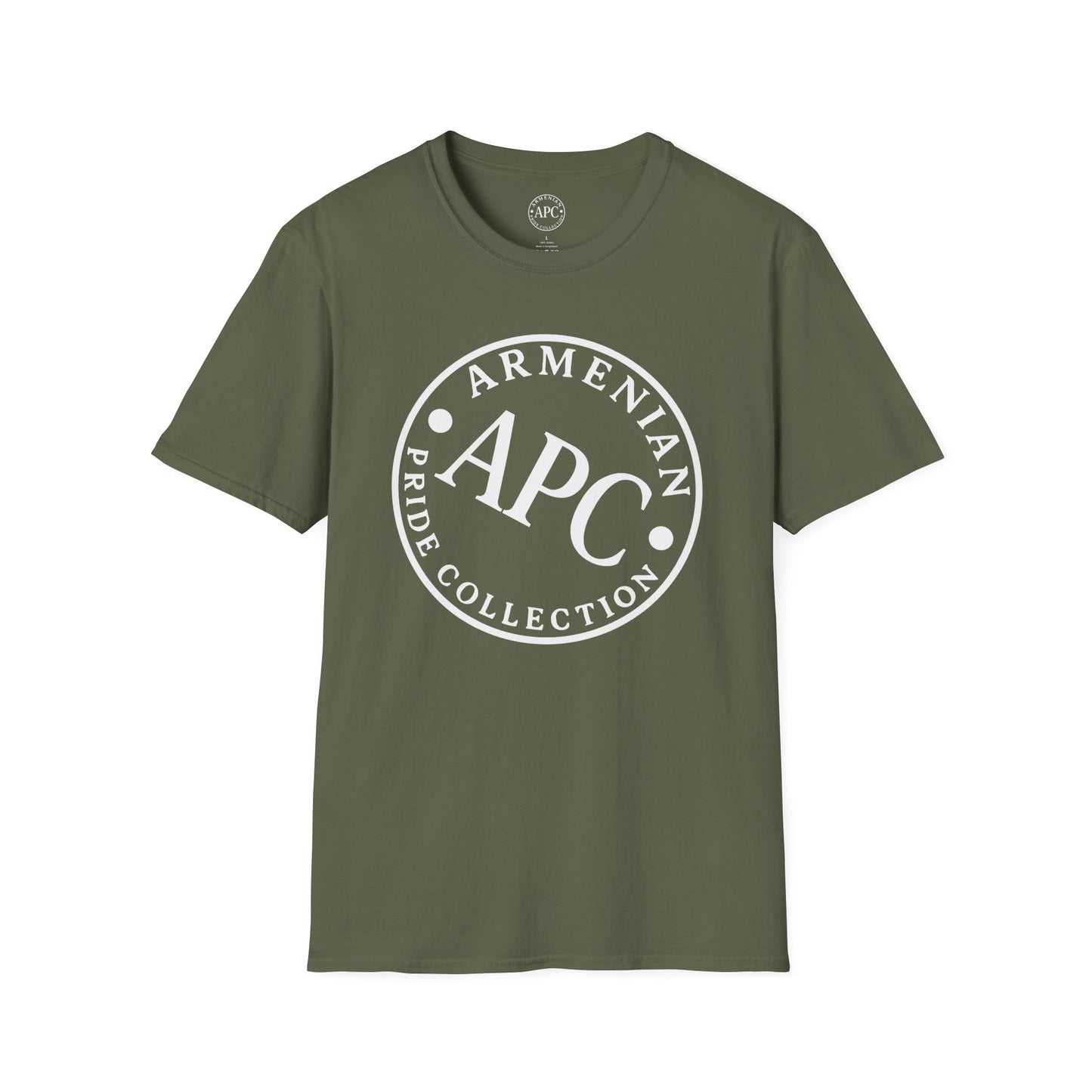 APC Logo Tilted Unisex Softstyle T-Shirt