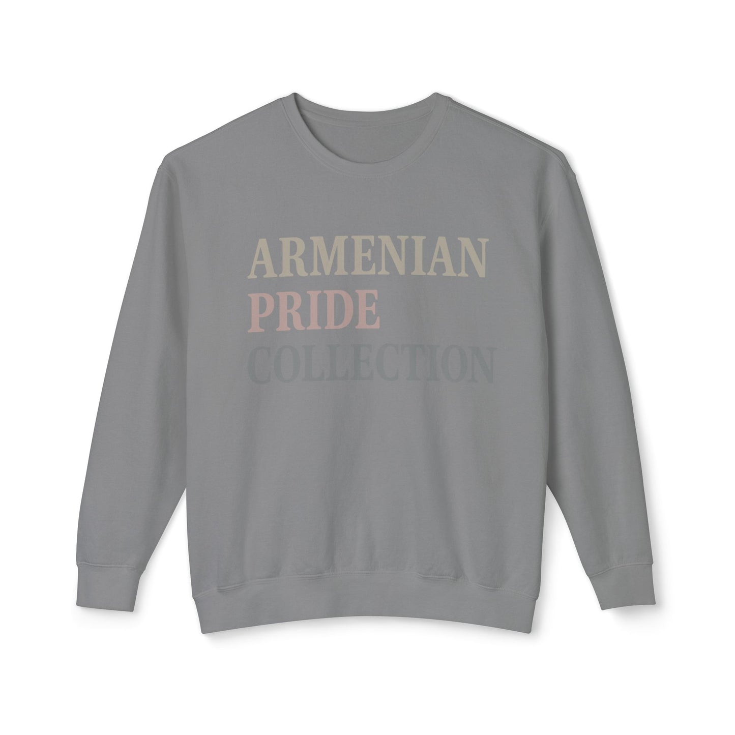 Armenian Pride Collection (Colorful Lettering) Crewneck Sweatshirt