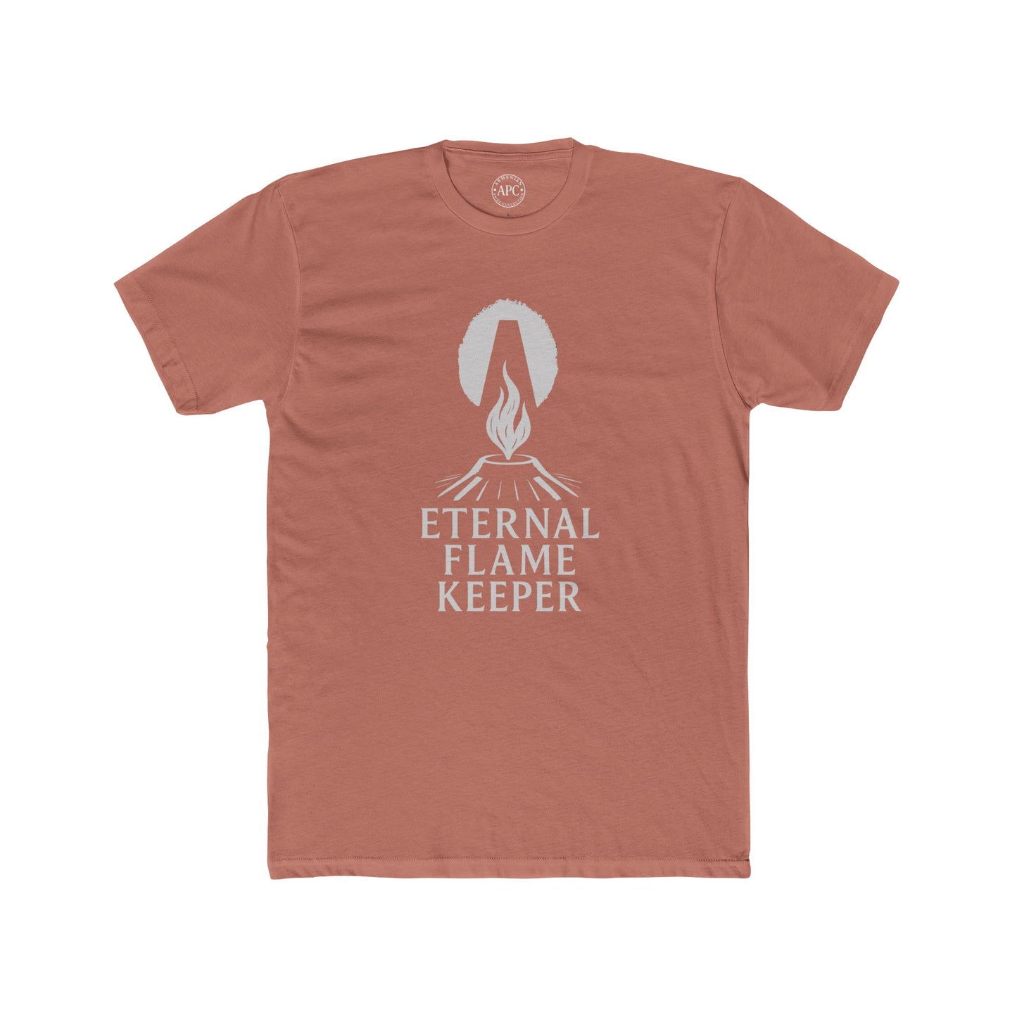 Eternal Flame Keeper Unisex Cotton Crew Tee