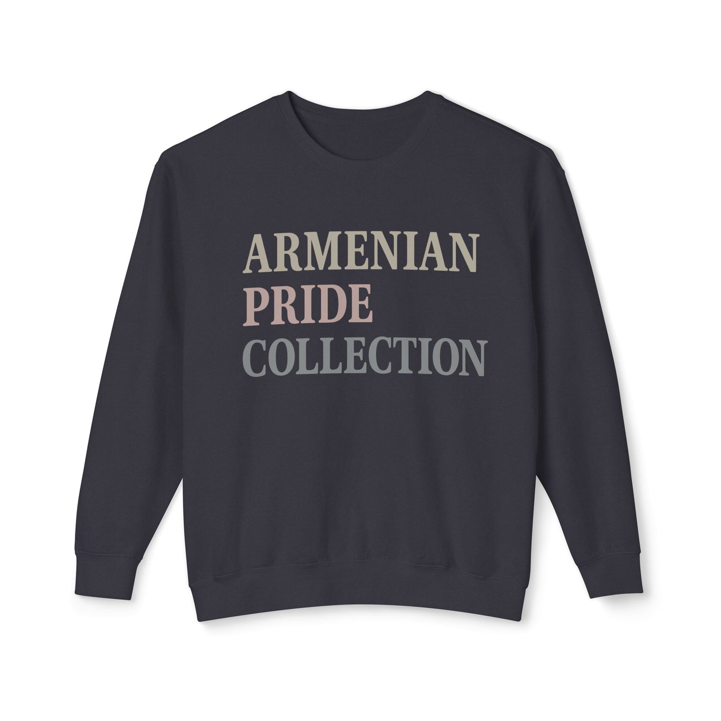 Armenian Pride Collection (Colorful Lettering) Crewneck Sweatshirt
