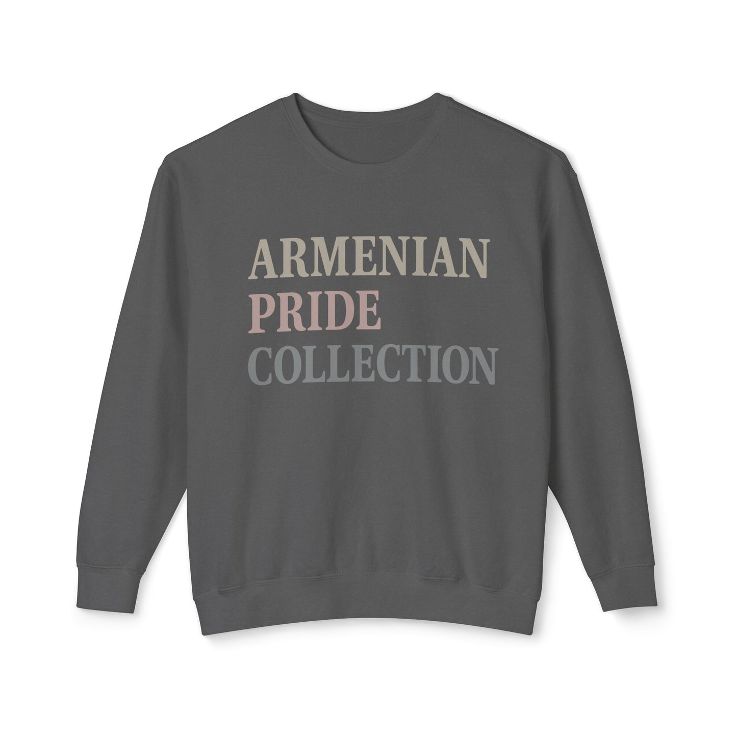 Armenian Pride Collection (Colorful Lettering) Crewneck Sweatshirt