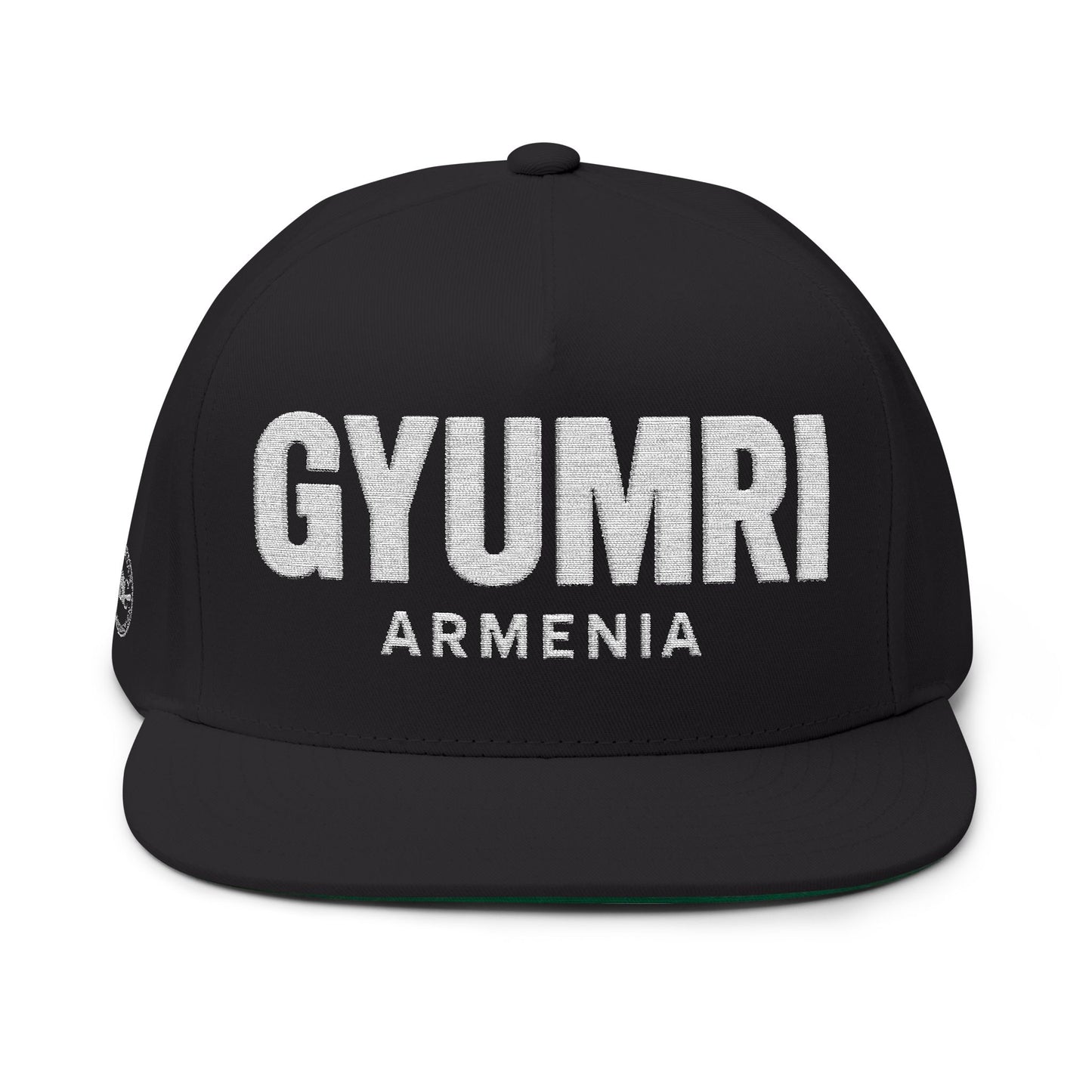 Gyumri Embroidered Flat Bill Cap