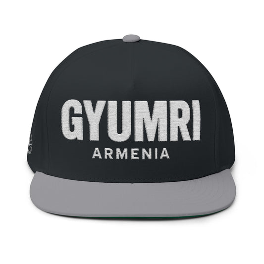 Gyumri Embroidered Flat Bill Cap