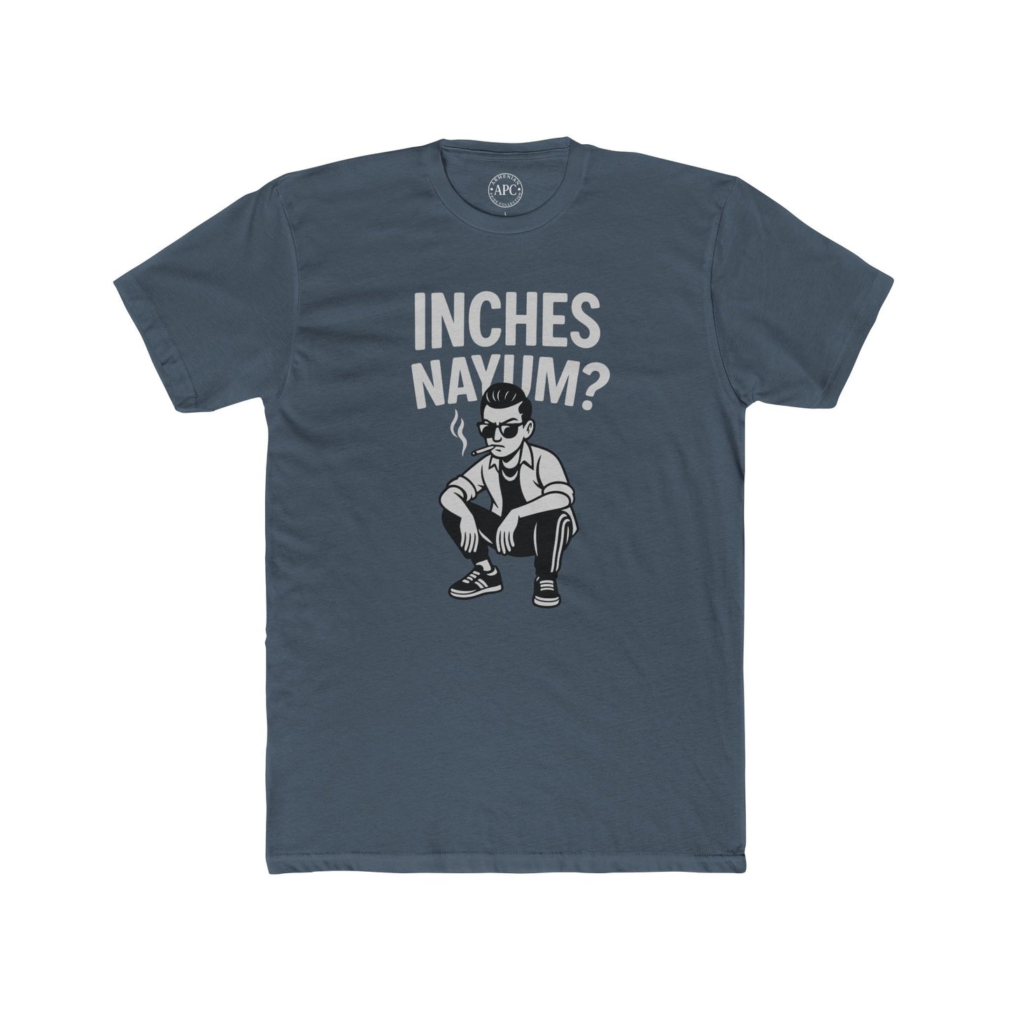 Inches Nayum Unisex Cotton Crew Tee