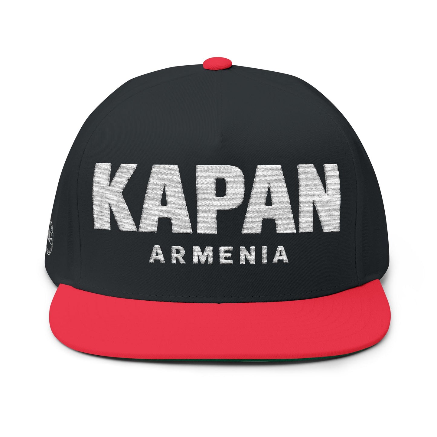 Kapan Embroidered Flat Bill Cap