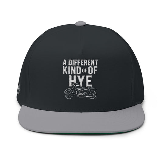A Different Kind of Hye Embroidered Flat Bill Cap