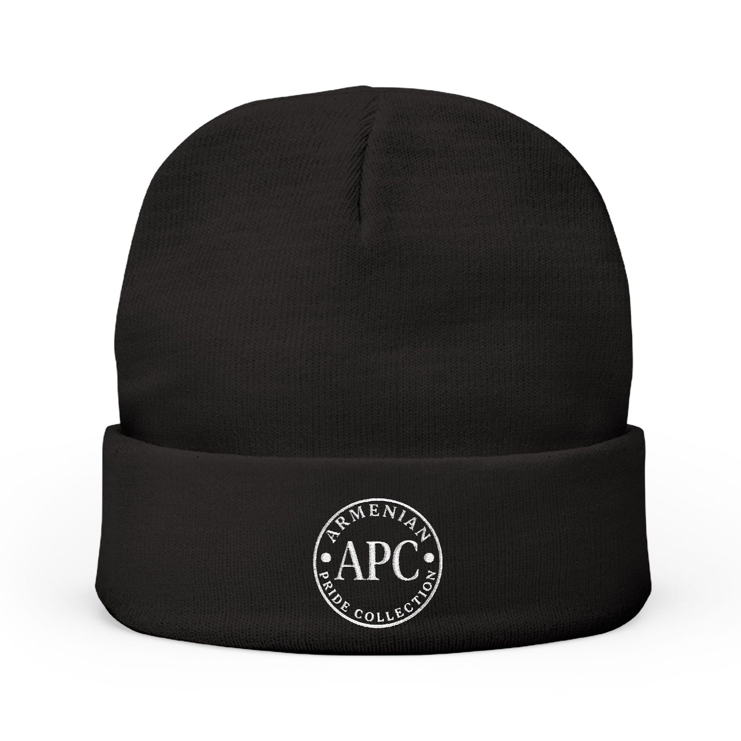 APC Embroidered Knit Beanie
