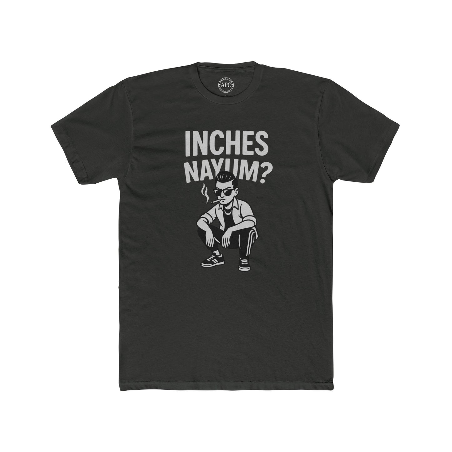 Inches Nayum Unisex Cotton Crew Tee