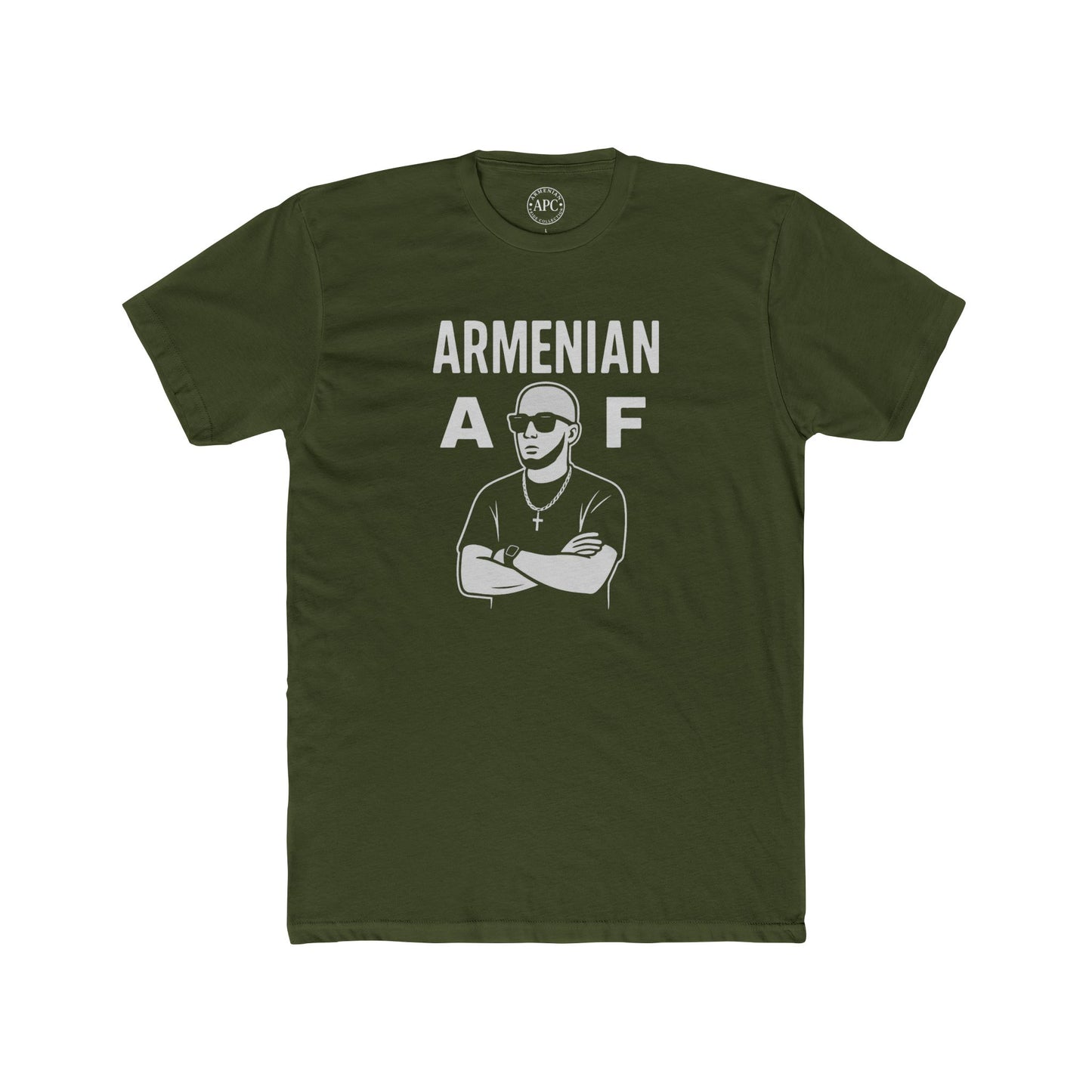 Armenian AF Unisex Cotton Crew Tee