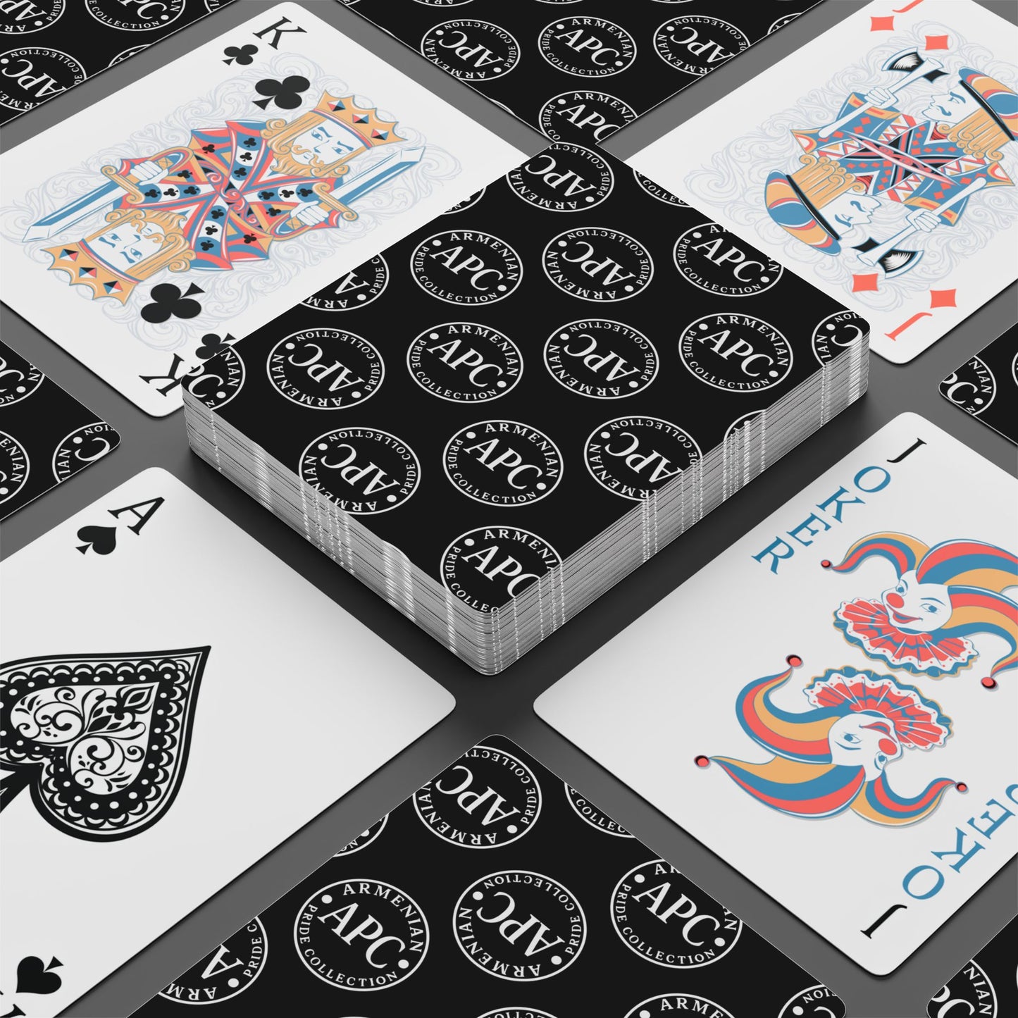 APC (Checkered) Playing Cards