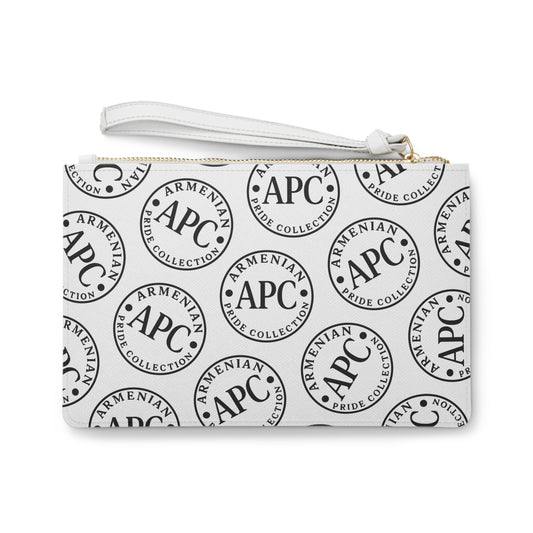 APC Clutch Bag Tiled (White)