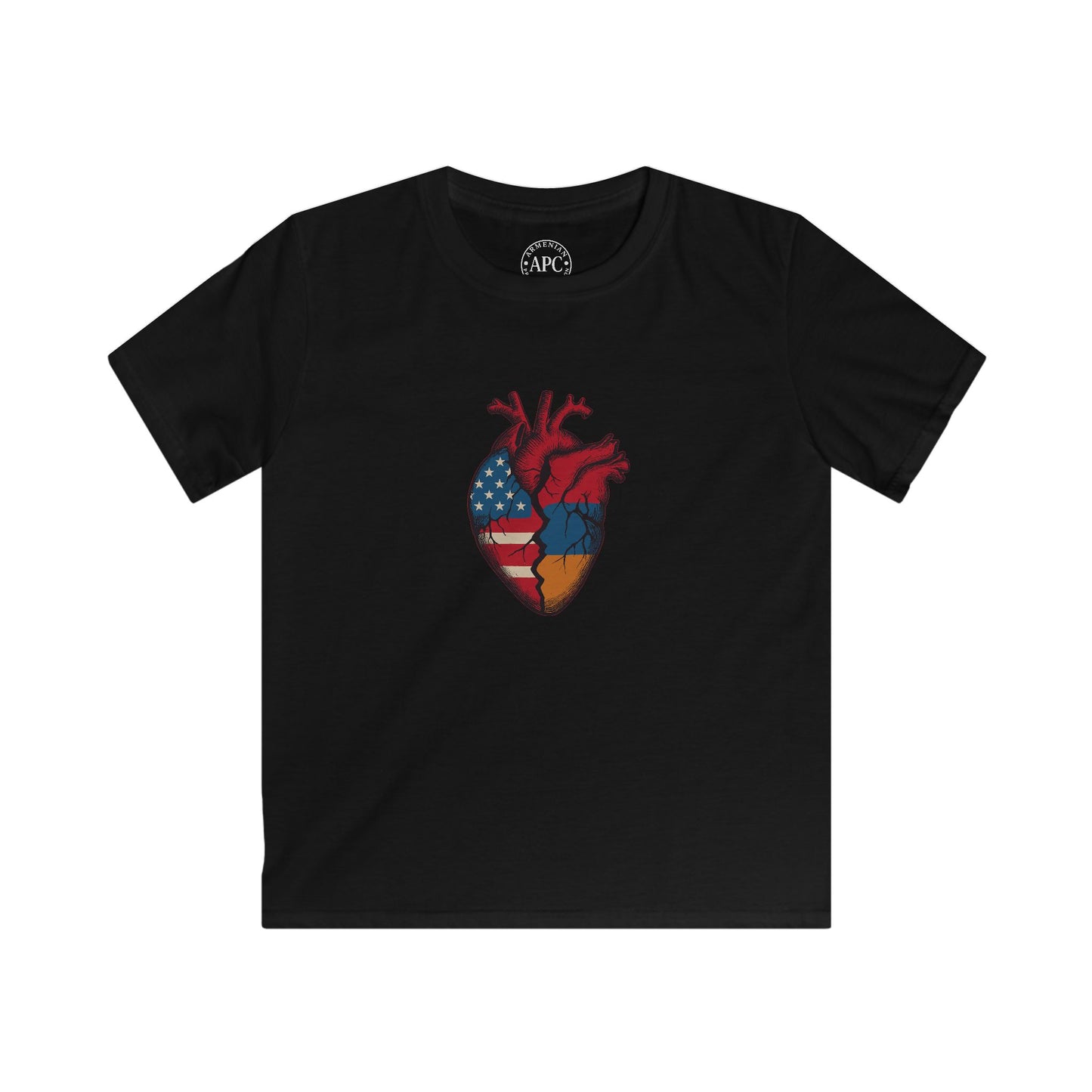 One Heart (Kids) Softstyle Tee