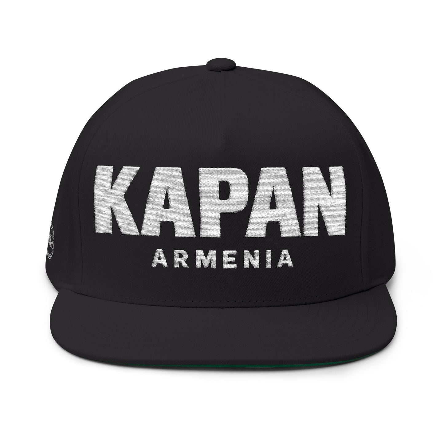 Kapan Embroidered Flat Bill Cap