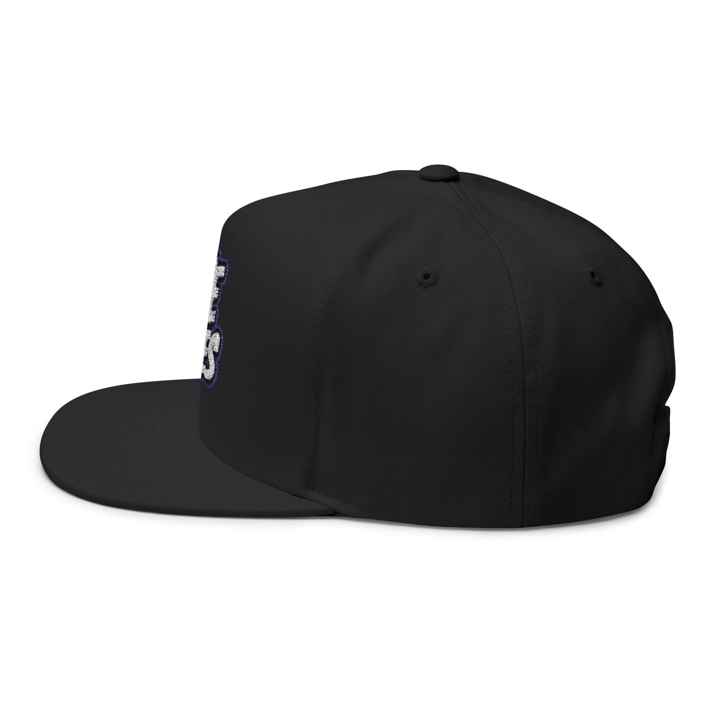 Hye Vibes Embroidered Flat Bill Cap
