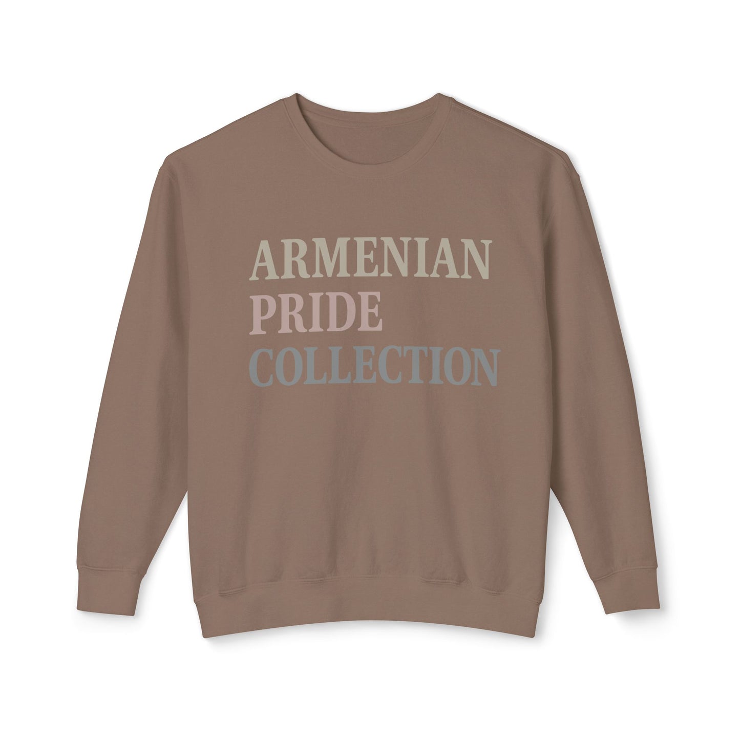 Armenian Pride Collection (Colorful Lettering) Crewneck Sweatshirt