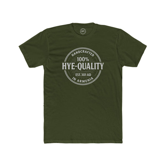 100% High Quality Stamp Unisex Cotton Crew Tee
