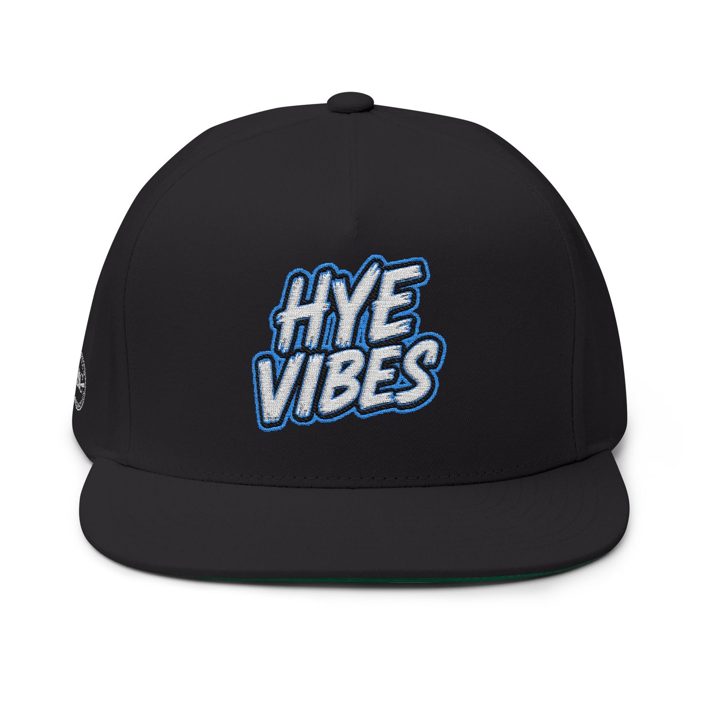 Hye Vibes Embroidered Flat Bill Cap