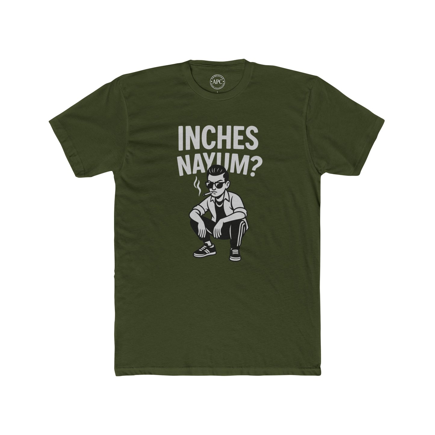 Inches Nayum Unisex Cotton Crew Tee