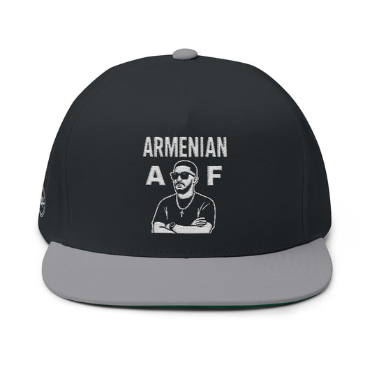 Armenian AF Embroidered Flat Bill Cap