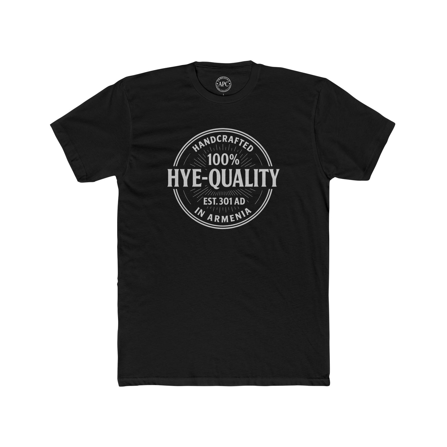 100% High Quality Stamp Unisex Cotton Crew Tee