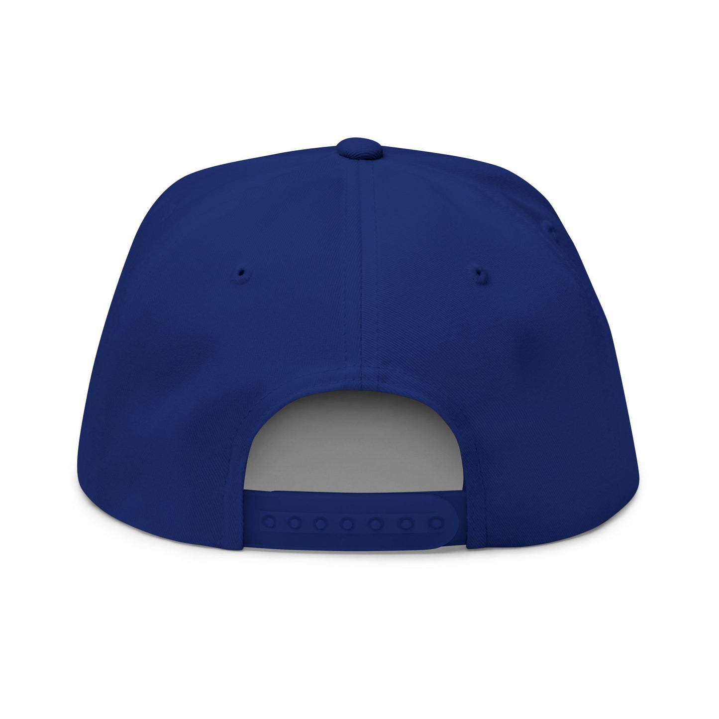 Hye Embroidered Flat Bill Cap