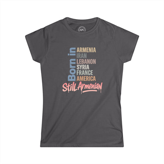 Still Armenian Women's Softstyle Tee