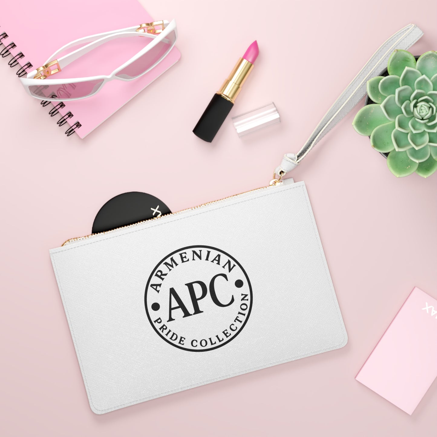 APC Clutch Bag (White)