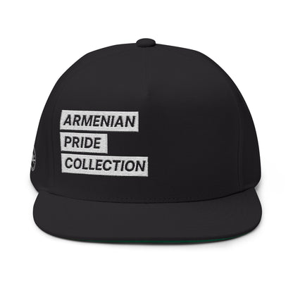 The Cut Out Embroidered Flat Bill Cap