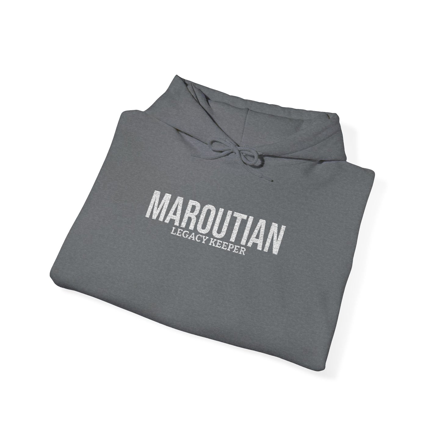 Legacy Keeper (Personalized Name White) Embroidered Hoodie