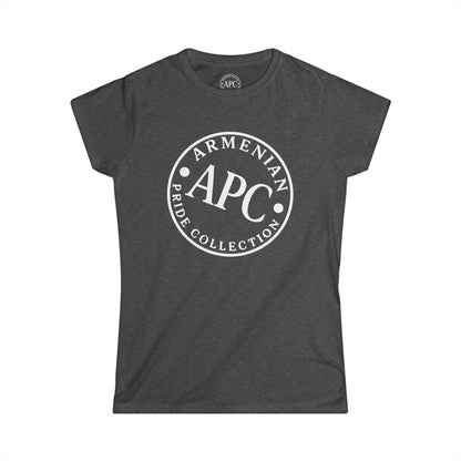 APC Logo Tilted Women's Softstyle Tee