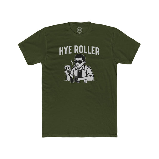 Hye Roller (Man) Unisex Cotton Crew Tee