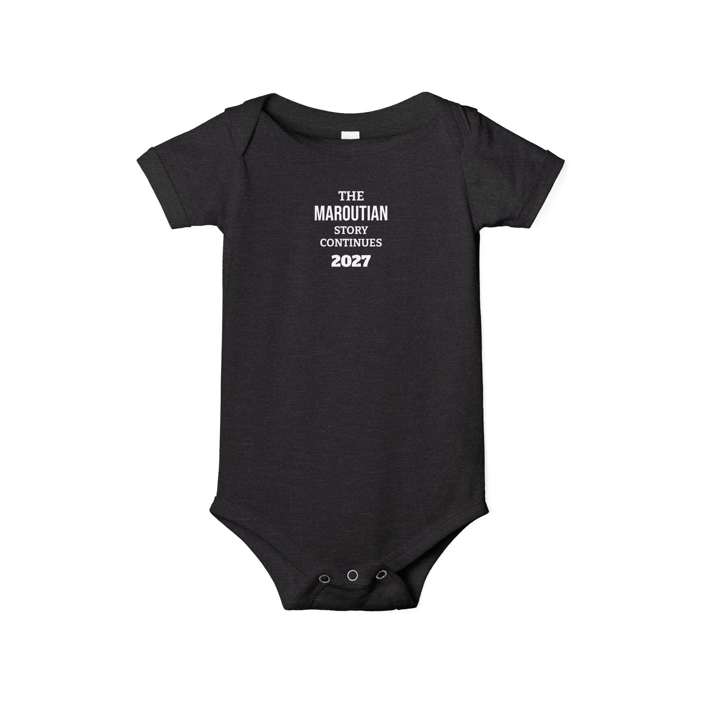 The Story Continues (Personalized) Baby Announcement Onesie