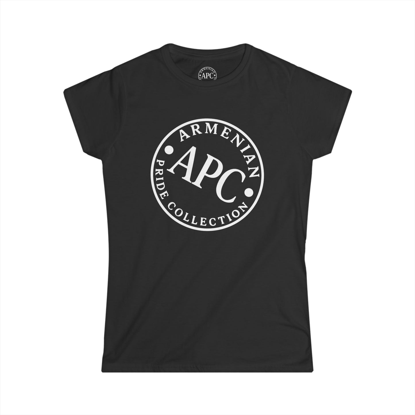 APC Logo Tilted Women's Softstyle Tee