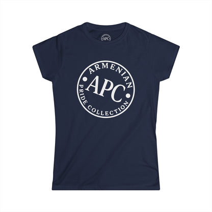 APC Logo Tilted Women's Softstyle Tee