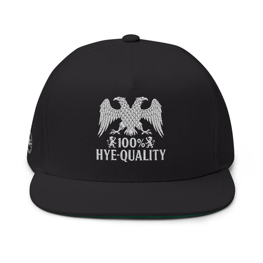 100% Hye Quality Embroidered Flat Bill Cap