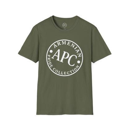 APC Logo Tilted Unisex Softstyle T-Shirt