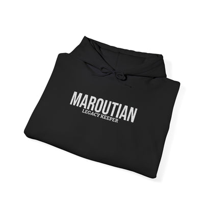 Legacy Keeper (Personalized Name White) Embroidered Hoodie