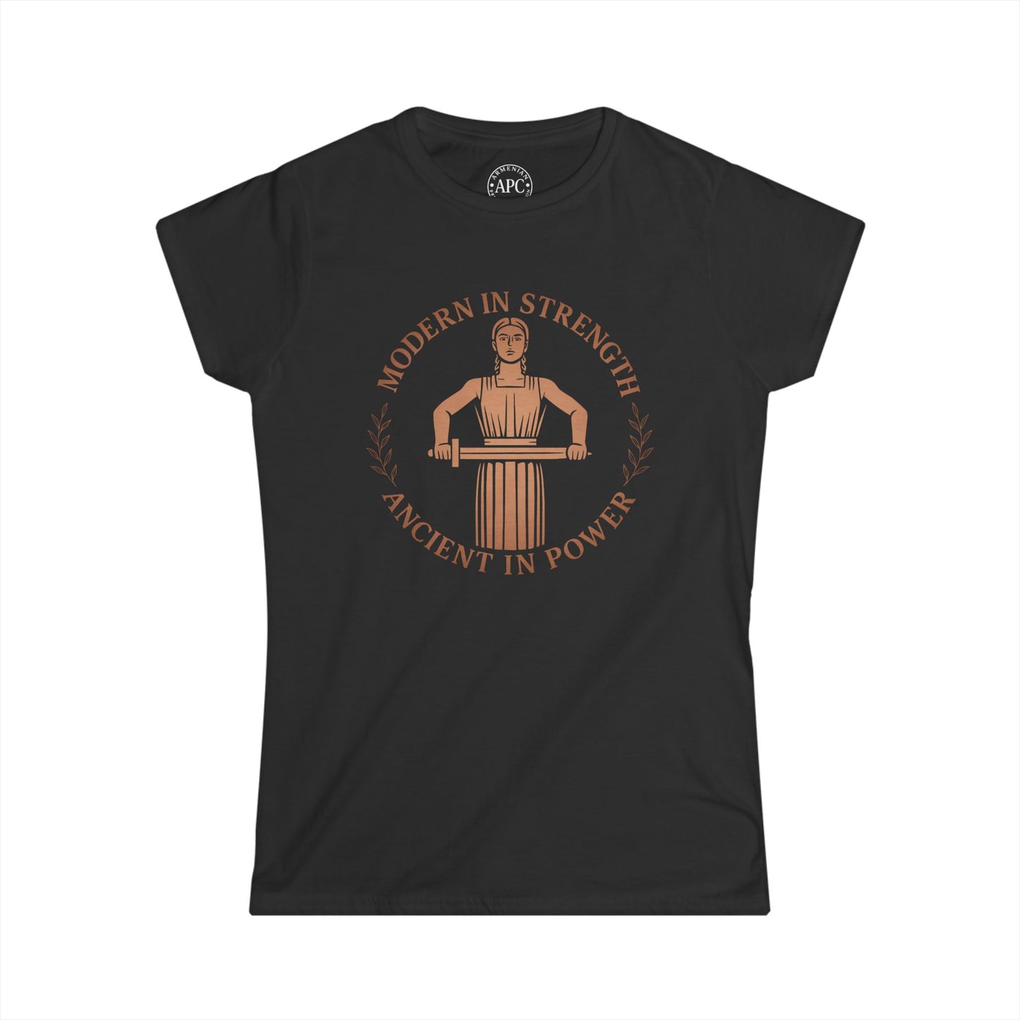 Modern Strength, Ancient Power Women's Softstyle Tee