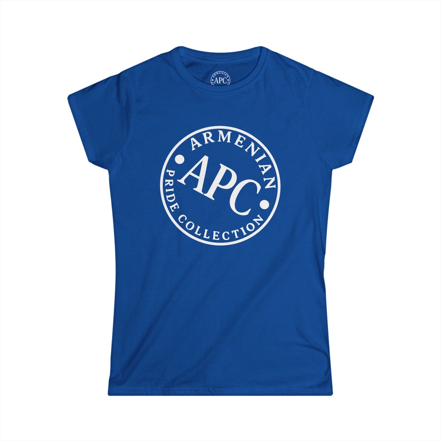 APC Logo Tilted Women's Softstyle Tee