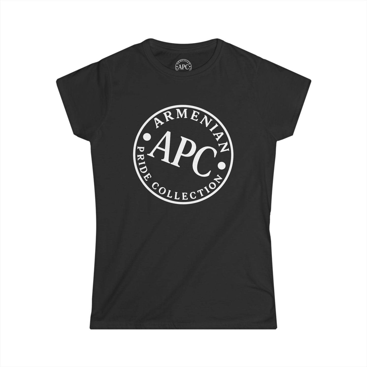 APC Logo Tilted Women's Softstyle Tee